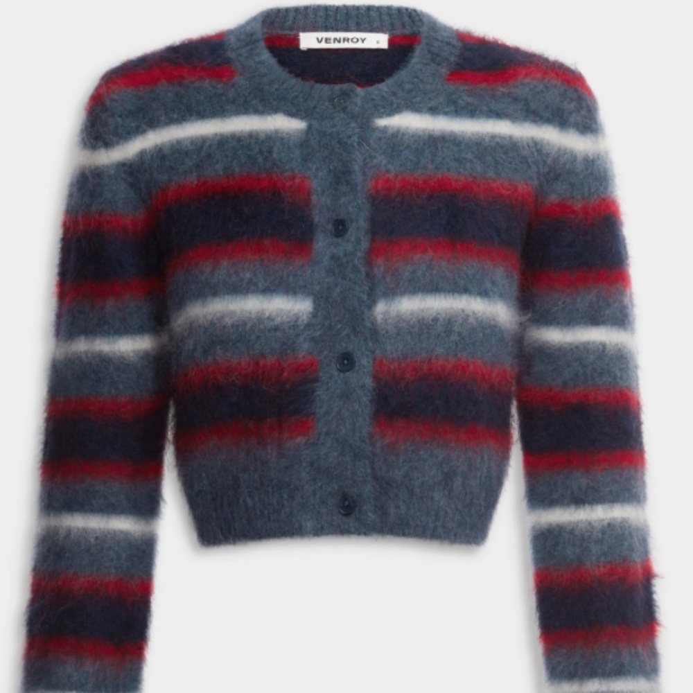 Venroy Mohair Cardigan
